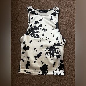 Cow Print Tank
